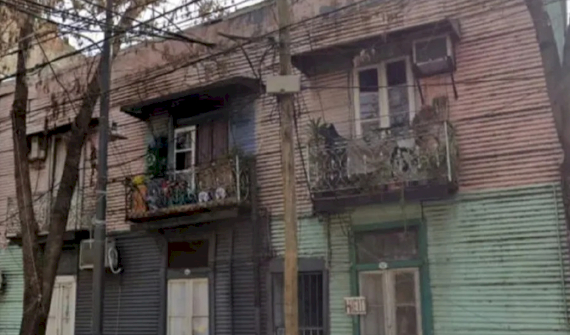 Incendio en un conventillo de la calle Suarez