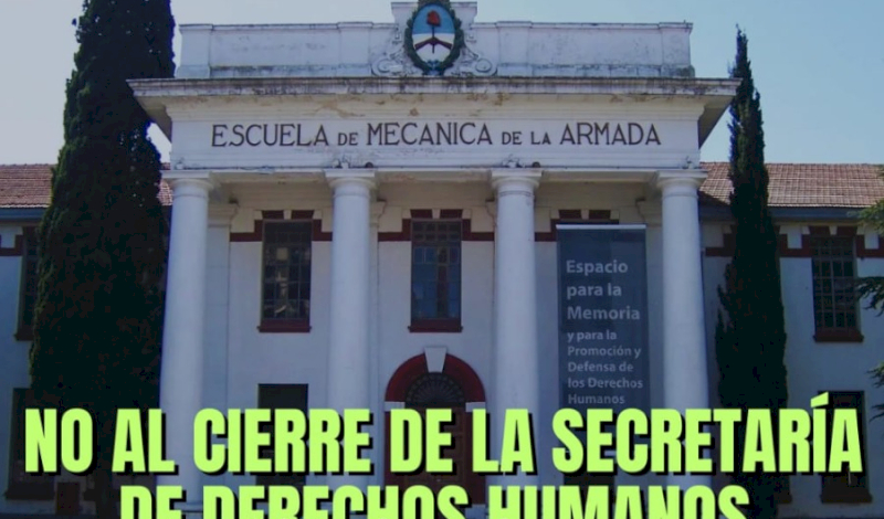 Desmantelan la Secretaría de Derechos Humanos