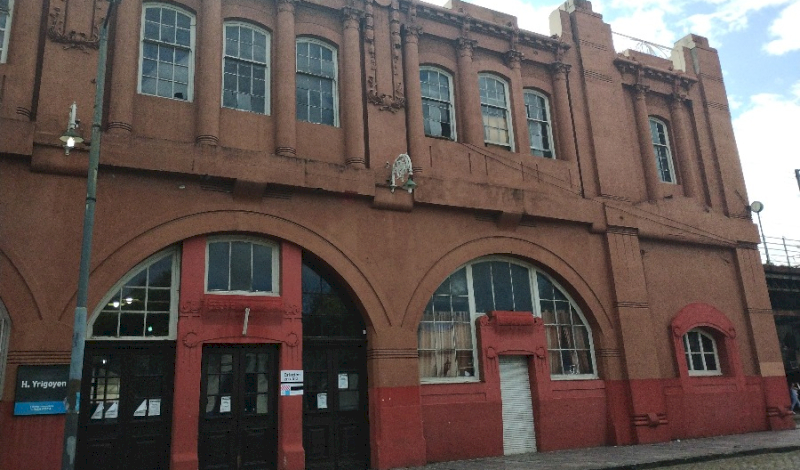Yrigoyen, la estación del abandono