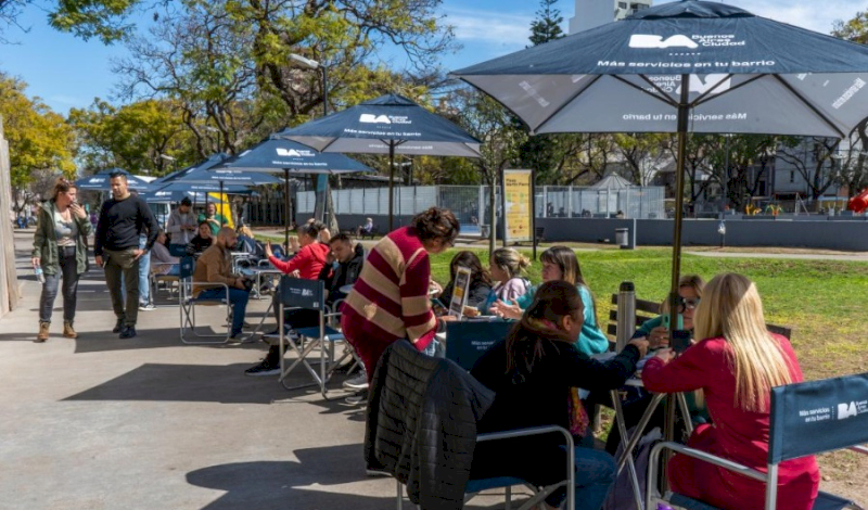 Más servicios en tu barrio desembarca en Parque Patricios