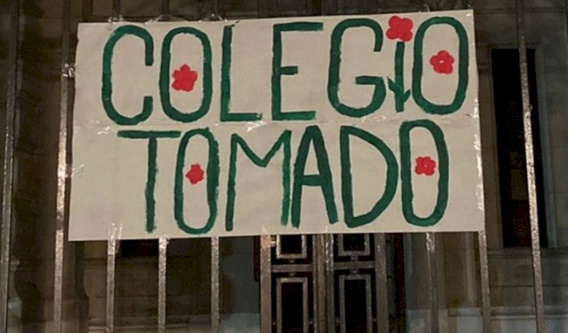 Tomas en el Pellegrini y el Nacional en reclamo por la Ley de Financiamiento Universitario