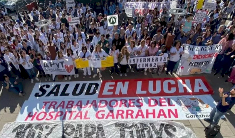 La Justicia falló a favor del Garrahan por las protestas de 2025