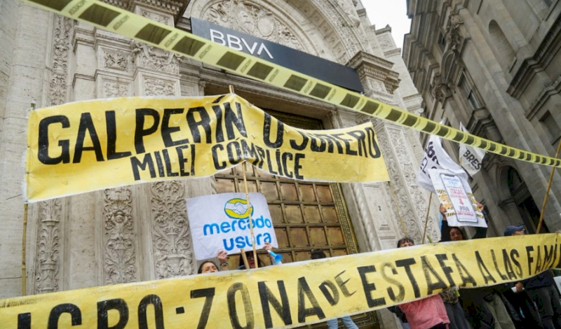Marcha contra el endeudamiento masivo